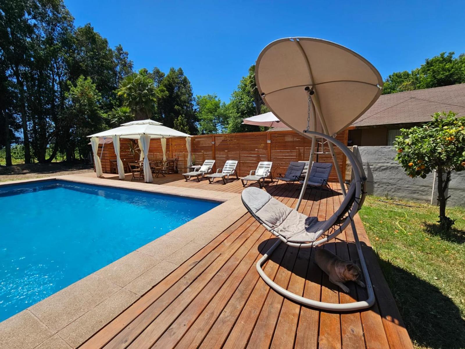 Habitaciones Con Piscina En Tinguiririca San Fernando Eksteriør billede